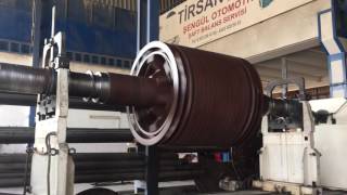 Atlas enerji rotor balansı 6 ton