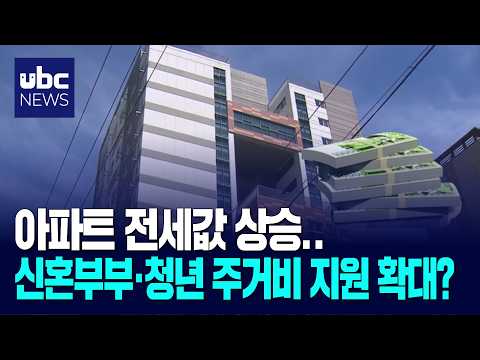 신혼부부·청년 주거비 지원 확대되나?