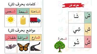 مطوية حرف (ش)