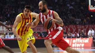 FC Barcelona - Juan Carlos Navarro - Olympiacos Piraeus - Vassilis Spanoulis