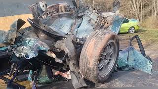 I completely destroyed my Honda civic called spare parts ..here is what happened !