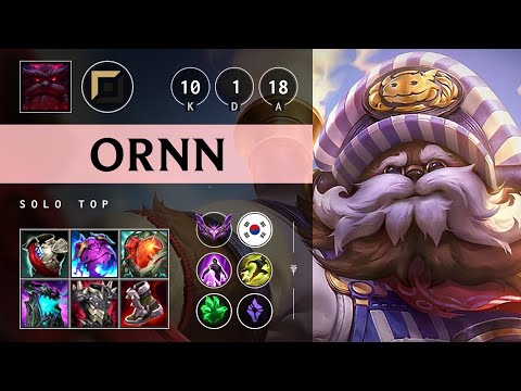 Ornn Top vs Nocturne - KR Master Patch 25.S1.3