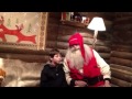 Barney Meets Santa