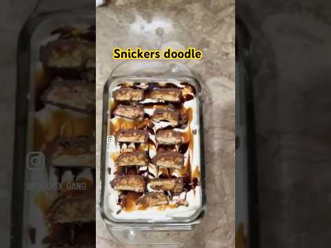 Snickers doodle #desserts #chocolate #snickers