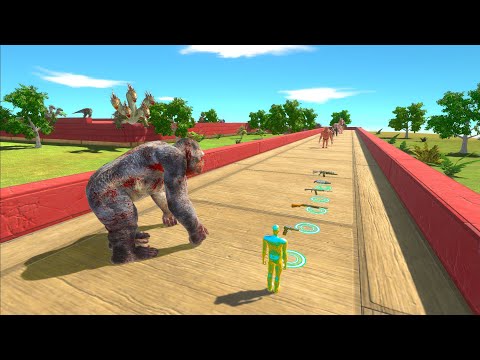 FPS Avatar & Goro The Giant Death Run - Animal Revolt Battle Simulator
