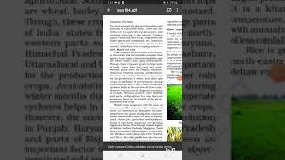 Class-X, Geography, Chapter-4, Agriculture (Cropping Pattern)