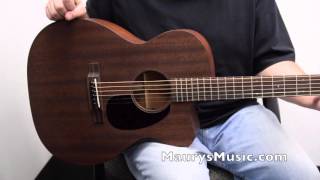 Video thumbnail for The Martin OMC-15ME at MaurysMusic.com by Maury's Music
