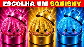 🌈✨ ESCOLHA O SEU SQUISHY FAVORITO! 🎁🤩 QUAL VOCÊ ACHA QUE É O MELHOR? 👀💬 #squishy #quiz
