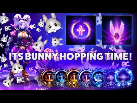 Yrel Ardent Defender - ITS BUNNY HOPPING TIME! - Hardstuck Bronze 5 Adventures 2022