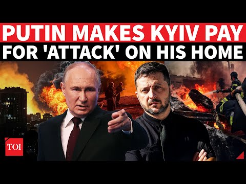 174 Bombs, 67 Strikes: Putin's Revenge 'BURNS' Kyiv, Kills 2; Russia 'CAPTURES' Sumy Village
