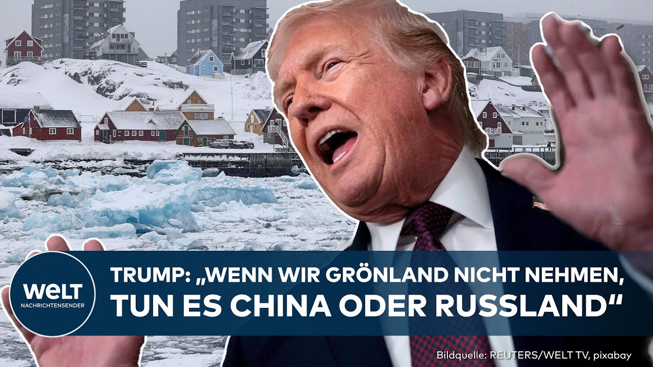 USA: Grönland-Konflikt verschärft sich! Das sagt Trump jetzt! NATO in Gefahr?