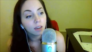 My First ASMR Video :) [Kissing Sounds]