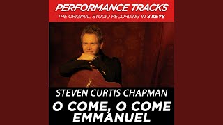 O Come, O Come Emmanuel (Performance Track In Key Of C/Db With Background Vocals)