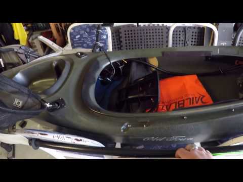 Kayak Setup- Old Town Vapor 10 Sit in for Bass Fishing.