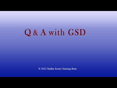 Q & A with GSD 104 Eng/Hin/Punj