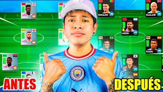 MEJORÉ AL MAXIMO 100% A LOS PEORES JUGADORES de DREAM LEAGUE SOCCER 2024