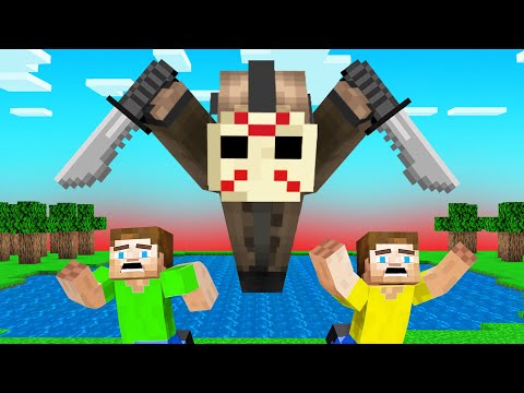 Slogo - I HUNTED JELLY And CRAINER As JASON! (Minecraft)