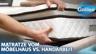 Woran erkennt man eine gute Matratze? Möbelhaus vs. Handarbeit aus der Manufaktur