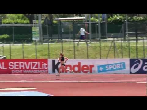 CAMPIONATI ITALIANI JUNIORES E PROMESSE M/F 2012 staffetta 4x400 D