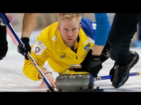 CURLING: SWE-NOR World Men's Chp 2015 - Draw 8 - HIGHLIGHTS