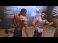 Murat Demir and Jamar Pusch Flexing