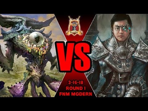 Jeskai Control VS Eldrazi & Taxes - Gauntlet FNM Modern 3-16-18 Round 1