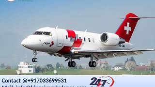 Take Air Ambulance in Silchar and Lucknow by King Ambulance