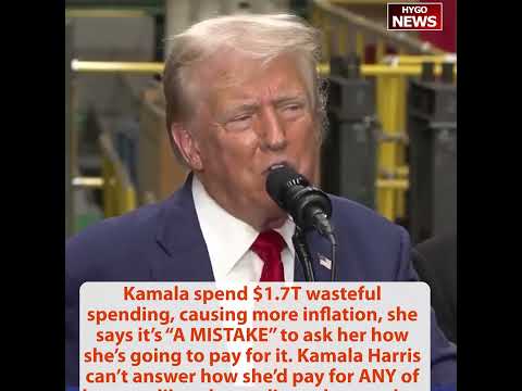 TRUMP: 100% domestic supply chains National Security, Defense Industrial; Kamala $1.7T wasteful