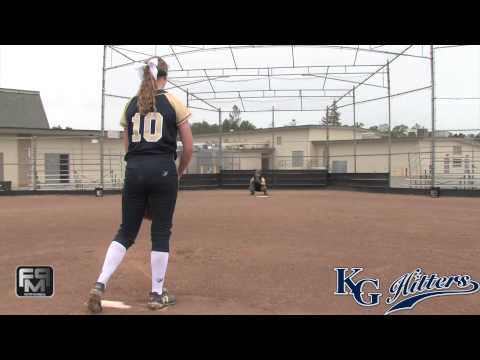 2017 Kendra Conard Pitching and Power Hitter Softball Skills Video