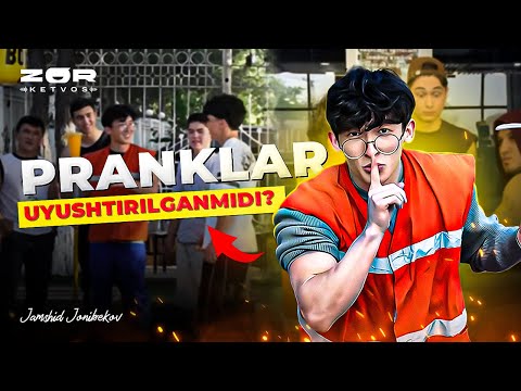 PRANKLAR UYUSHTIRILGAN EKAN-A?! • JAMSHID JONIBEKOV