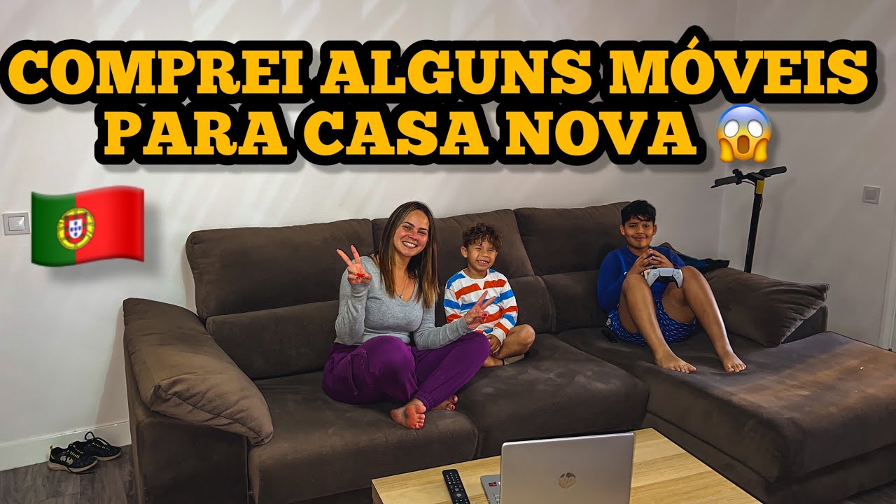 TOUR NA NOSSA CASA EM PORTUGAL 🇵🇹 (atualizado)