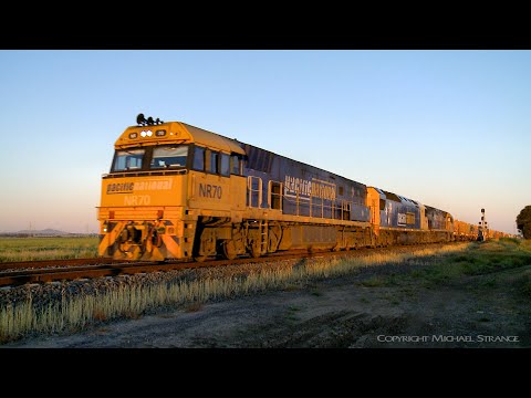 2MA5 Pacific National Freight Train (28/10/2019) - PoathTV Australian Railways