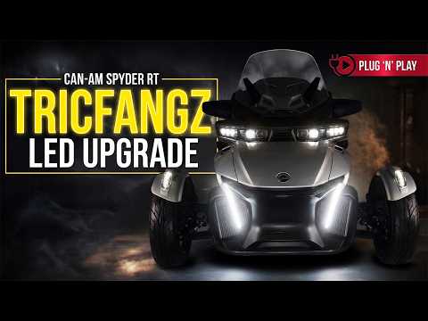 Can-Am Spyder RT Running Lights with Turn Signal Integration. (2020+)