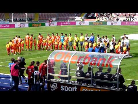 Ardagger U8 einlaufen beim LASK