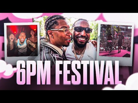 6PM FESTIVAL BACKSTAGE mit REEZY, LUCIANO, YEAT & CO!😍🎶