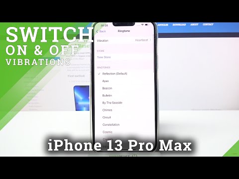 How to Change Vibration Pattern on iPhone 13 Pro Max - Manage APPLE Vibrations