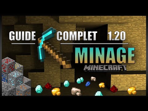 The ULTIMATE guide to MINING in 1.19+ on Minecraft in SURVIVAL! [Minage optimisé, minerais, ...]