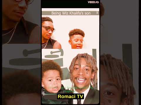 Wiz Khalifas Son speaks on HIS DADS WEED habits 😳#shorts#rapper#wizkhalifa#hiphop#fatherhood