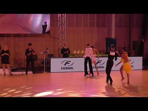 Daniel Borůvka - Barbora Borůvková /MČR T10 2018/ Kojetín/ Junior II./ Finále/ Samba