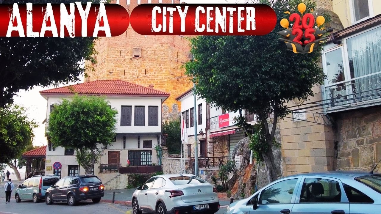 ALANYA CITY CENTER 2025 JANUARY 01 ! ALANYA MARINA ! ANTALYA TURKEY TRAVEL TURKEY HOLIDAY 4K