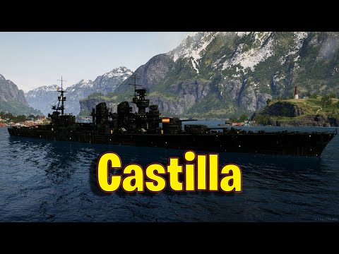 Meet The Castilla! Legendary Spanish Cruiser in World of Warships Legends!