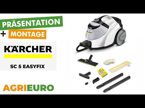 Produkt- und Montagevideo Kärcher SC 5 EasyFix IRON PLUG - Dampfreiniger