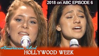 American Idol 2018 Hollywood Week Round 1 Group 1 Part 1 Alyssa Raghu Layla Spring Trevor McBane