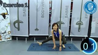 在家練劍 | Fencer Training Mat | Strength Episode 3