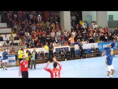 RK Vardar vs rk zagreb 30 09 2014 SEHA Vujo ti si nasa ikonaaaaa