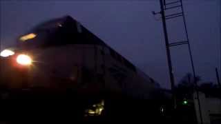 preview picture of video 'Chesterton, IN: Amtrak 364 At Old Conrail High Car DD'