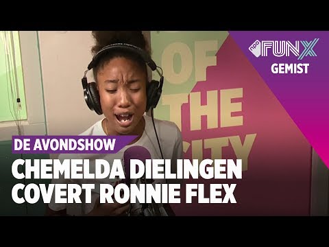Chemelda Dielingen (15) covert 'Is Dit Over' - Ronnie Flex Ft. Tabitha live bij FunX