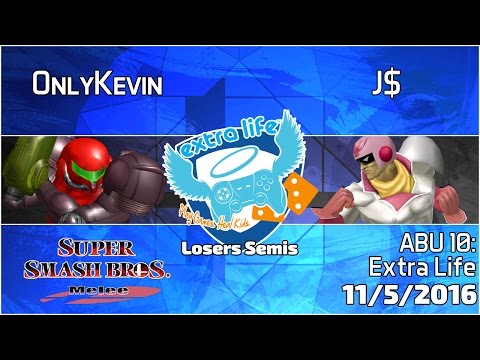 Extra Life: OnlyKevin (Samus) vs. J$ (Falcon) - SSBM Losers Semis