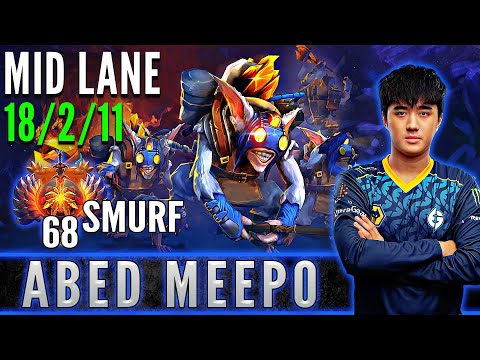 EG.Abed  [ Meepo ]  Mid Lane Pro Gameplay  [ Patch 7.32c ]  Dota 2 Full Game