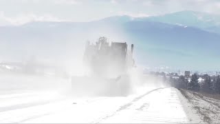 How does the Montana Department of Transportation develop its road report